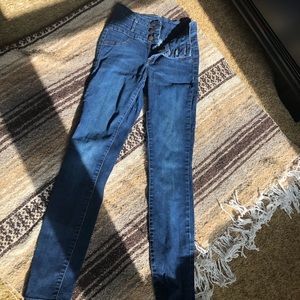 High Waisted Skinny Jeans